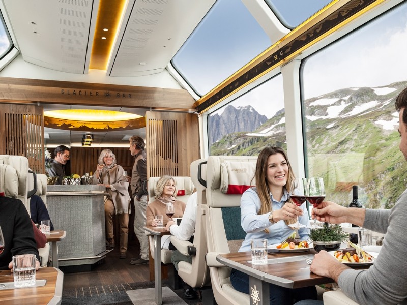 Glacier Express Excellence Class Zermatt - St. Moritz (Zermatt)