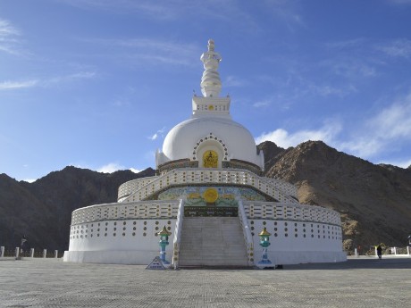 Bhuddistischer Tempel Shanti Stupa