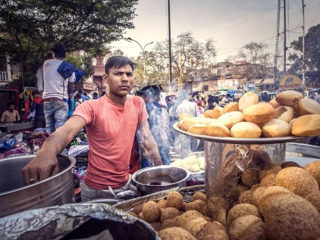 Local Food in New Delhi
