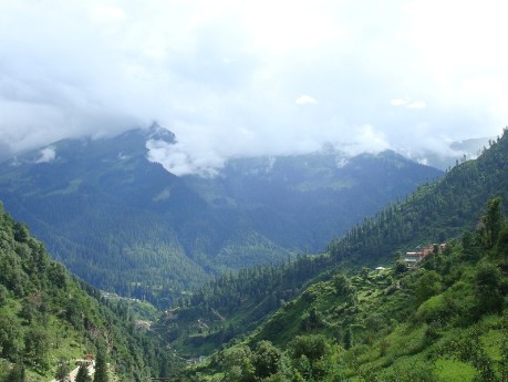 Bergwelt in der Region Ladakh