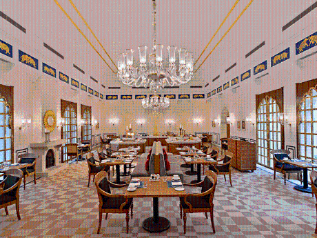 Restaurant, The Oberoi Sukhvilas