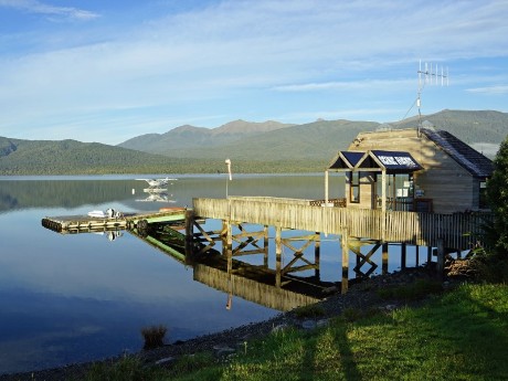 Lake in Te Anau