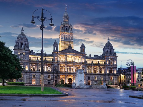 Rathaus am George Square in Glasgow