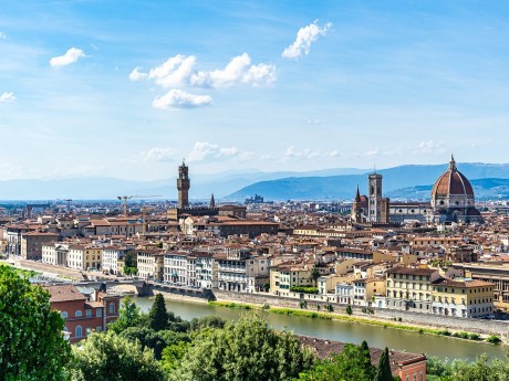 Florenz Ausblick.