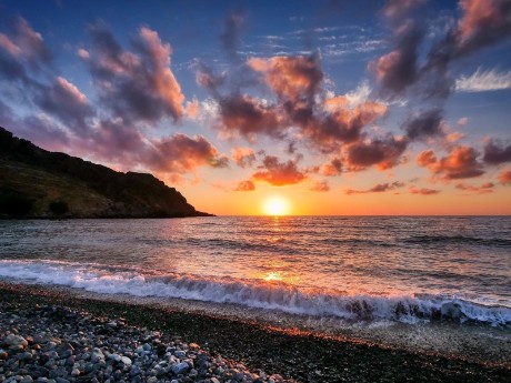 Sonnenuntergang auf Kreta