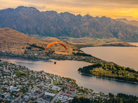 Neuseeland_Südinsel_Otago_Queenstown Sky
