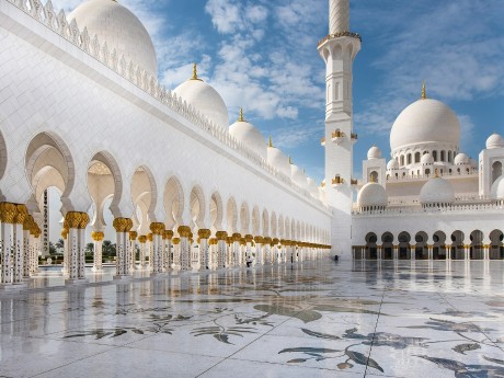 Scheich Zayid Moschee von Innen