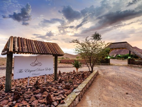 The Elegant Desert Lodge_Namibia_Entranc