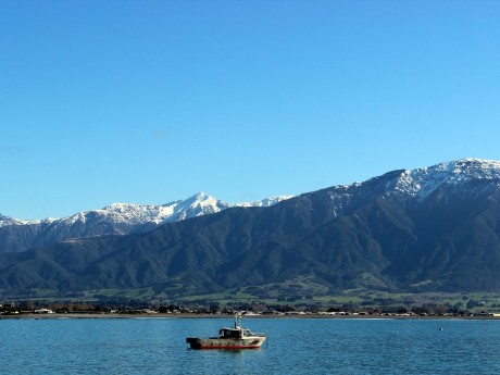 Sea and Mountain in Kaikoura