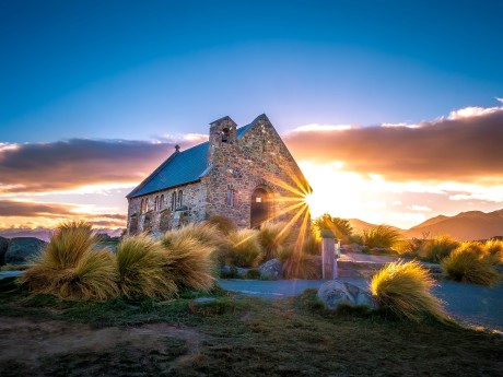 Neuseeland_Si_Lake Tekapo_Kirche des Gut