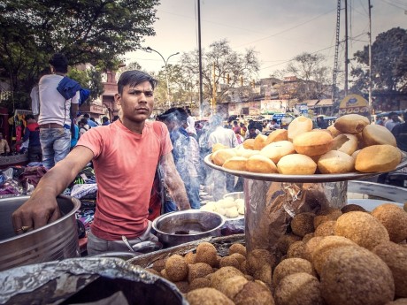 Streetfood in Delhi