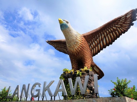 Wahrzeichen Langkawi Adler