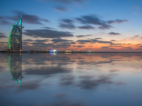 Dubai und das berühmte Burj Al Arab