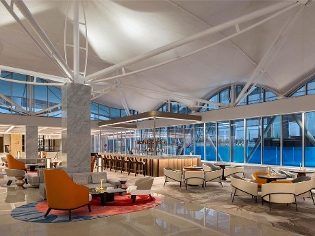 Bar, Lounge im Wyndham Singapore Hotel