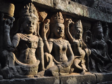 Tempelfresken Angkor