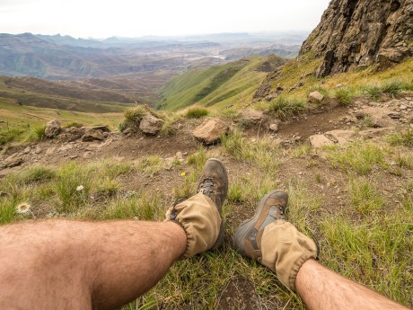 South Africa Drakensberg Witsieshoek hik