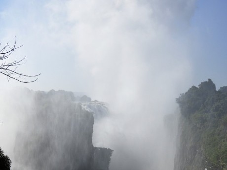 Gischt Viktoria Fälle
