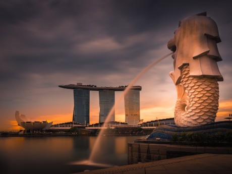 Merlion von Singapur