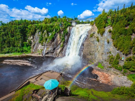 Kanada_Québec_Montmorency Falls Park