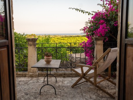 Italien, Sizilien, Villa Favorita Balkon