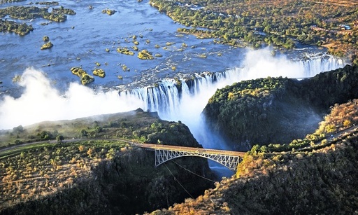 Afrika Simbabwe Victoria Faelle