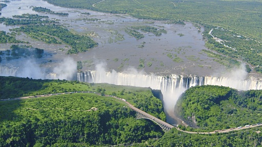 Afrika Simbabwe Victoria Falls Victoriafaelle
