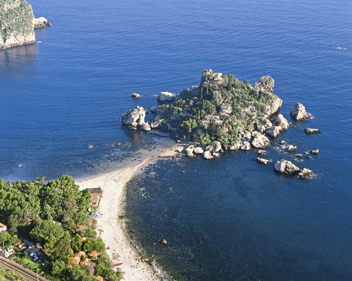 Europa Italien Sizilien Taormina Isolabella