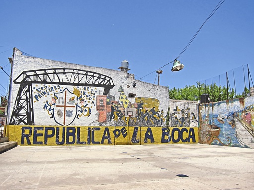 Graffiti La Boca Buenos Aires