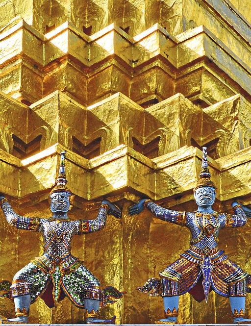 Tempel im Königspalast