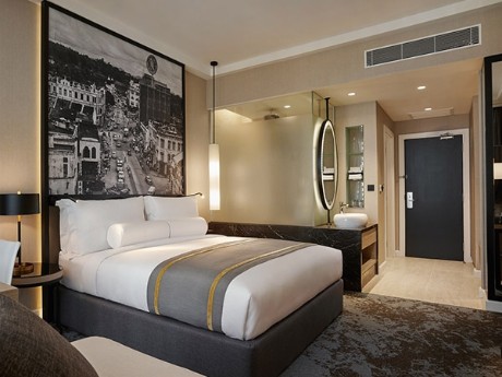 Zimmerbeispiel, The Stripes Hotel