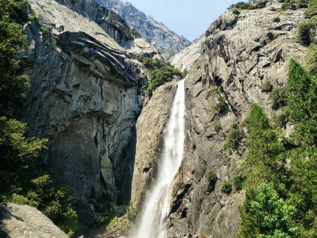 Waterfall in Yosemite National Park