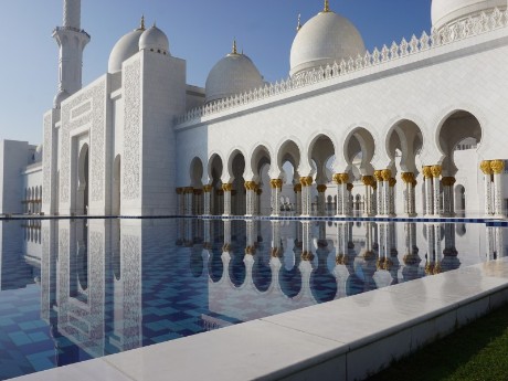 Scheich Zayid Moschee von Außen