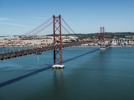 Brücke über den Tejo, Lissabon