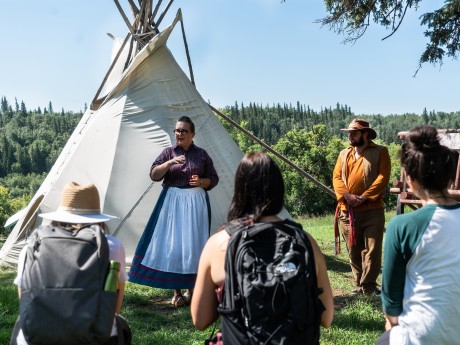 Metis Crossing at Smoky Lake - activity