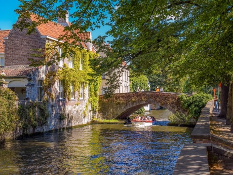 Brücke & Kanalfahrt, Brügge